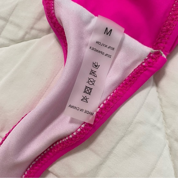 Hot Pink Bikini High Waisted Set - Picture 4 of 7